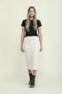 Erin-Luxe Fleece Midi Skirt